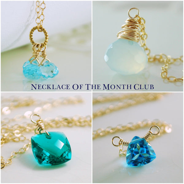 Necklace of the Month Club Six Month Subscription