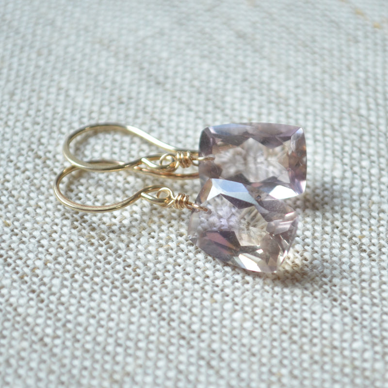 Luxe Ametrine Earrings in Gold or Sterling Silver