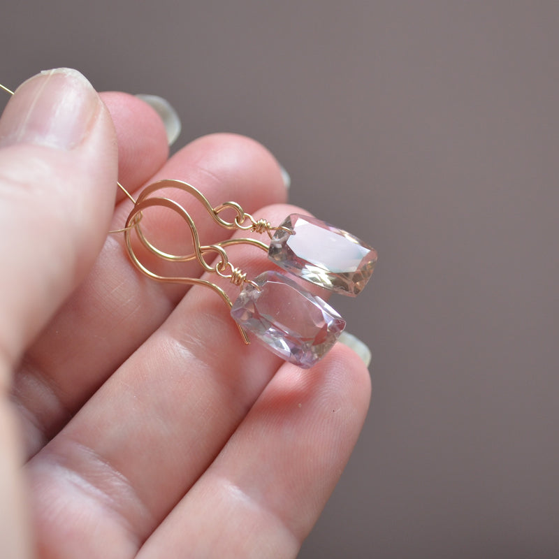 Luxe Ametrine Earrings in Gold or Sterling Silver