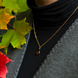 Harvest moon necklace