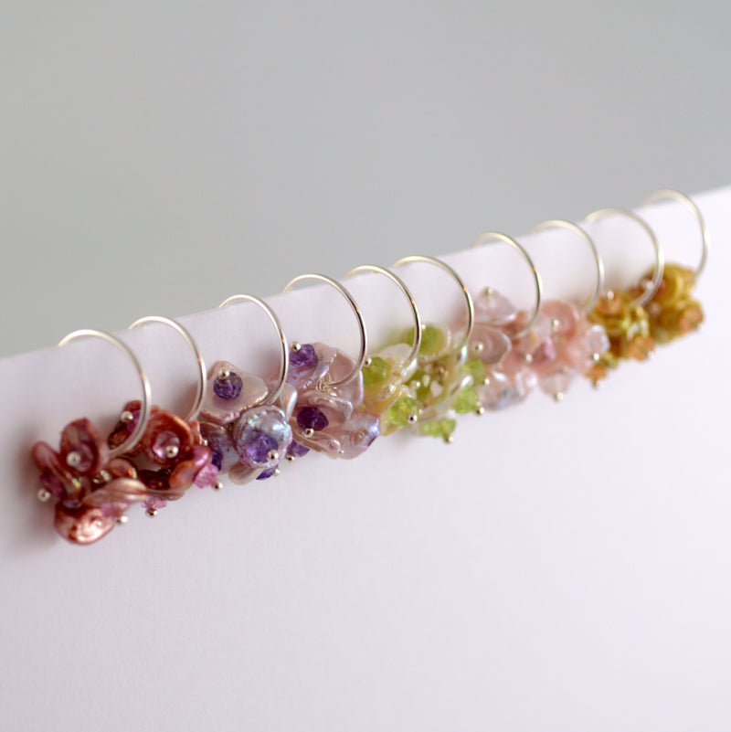 Design Your Own Bridesmaid Earrings with Keishi Pearls
