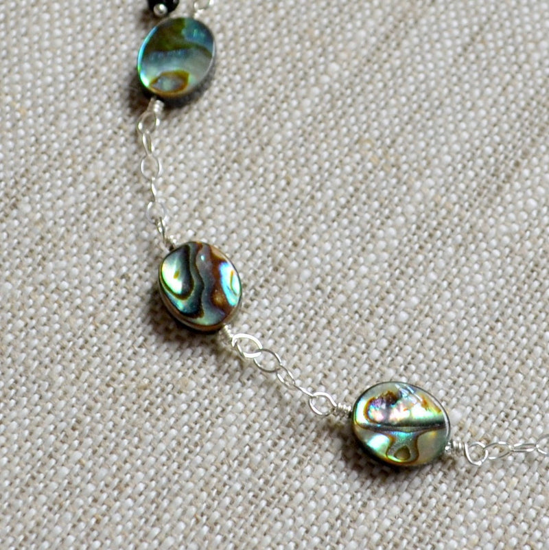 Abalone Anklet with Genuine Paua Shell
