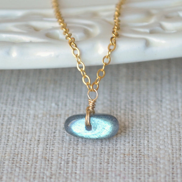 Dainty Labradorite Necklace