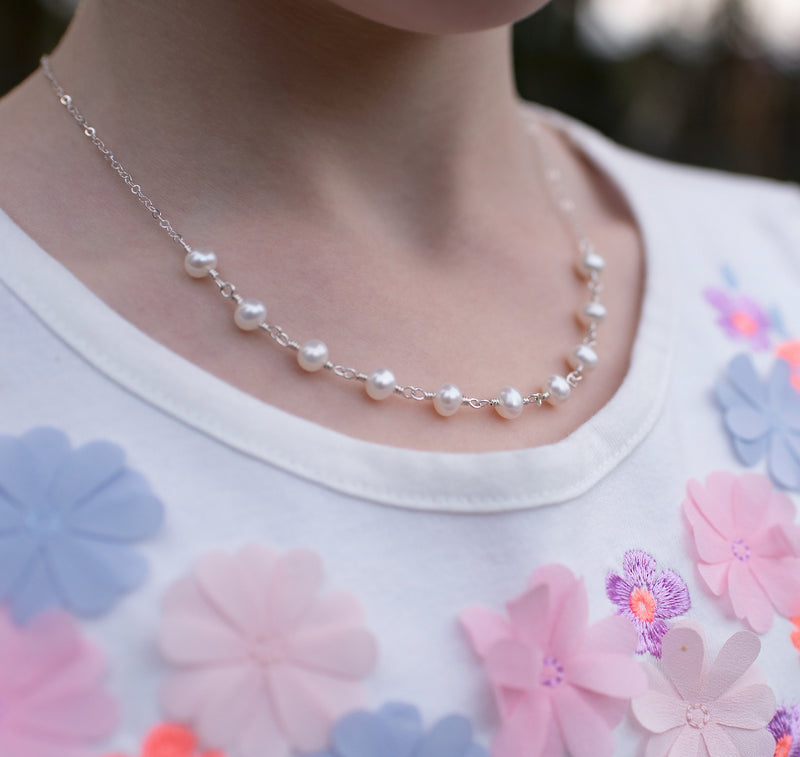 Lavender Pink Metallic Pearl Pendant With Amethyst – Linda Allard Jewelry