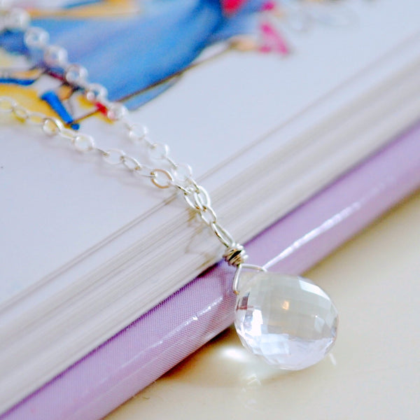 Crystal Quartz Pendant Necklace