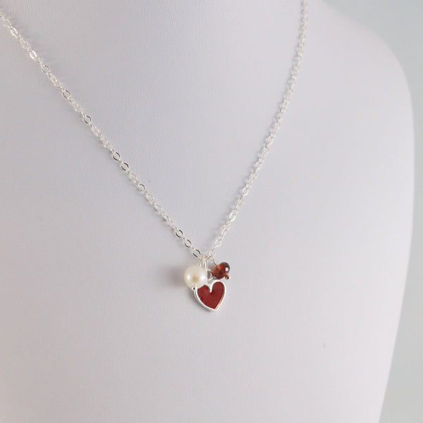 Child's Valentines Day Necklace