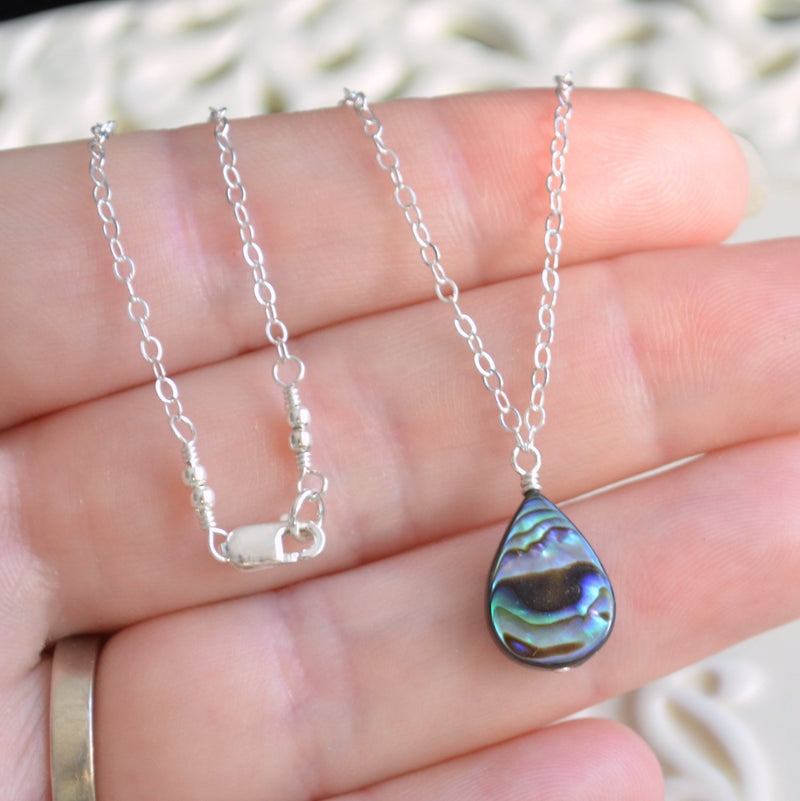 Layered Necklace Set with London Blue Topaz