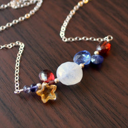 Red White and Blue Necklace